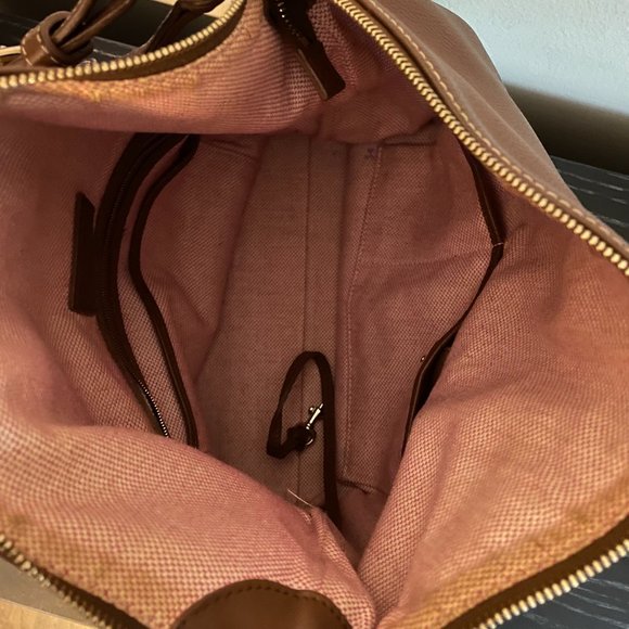 Dooney & Bourke Dillen Shoulder Bag purse Chocolate Medium - Picture 8 of 10